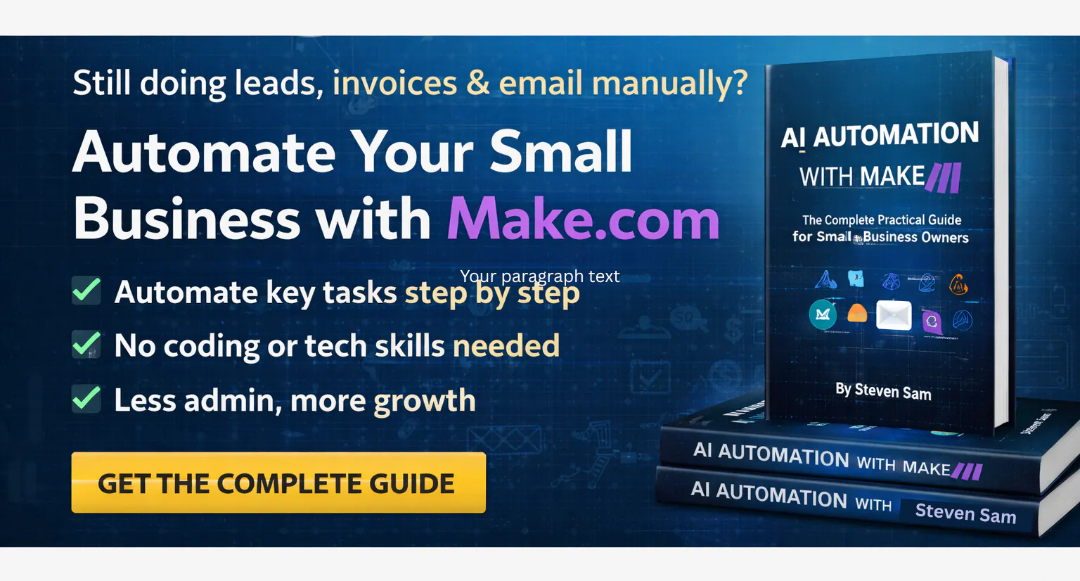 make ai automation guide book